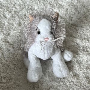 WEBKINZ GREY CAT NWOT